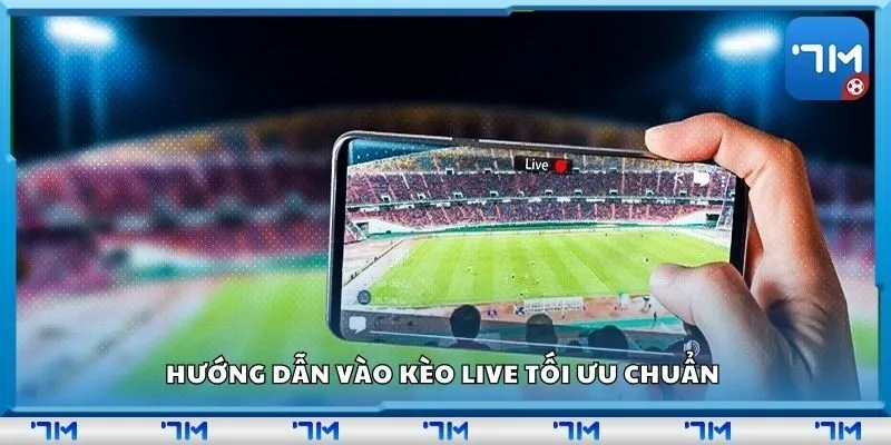 Hướng dẫn vào kèo live tối ưu chuẩn