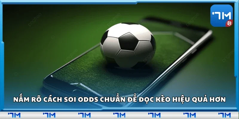 Nắm rõ cách soi odds chuẩn để đọc kèo hiệu quả hơn